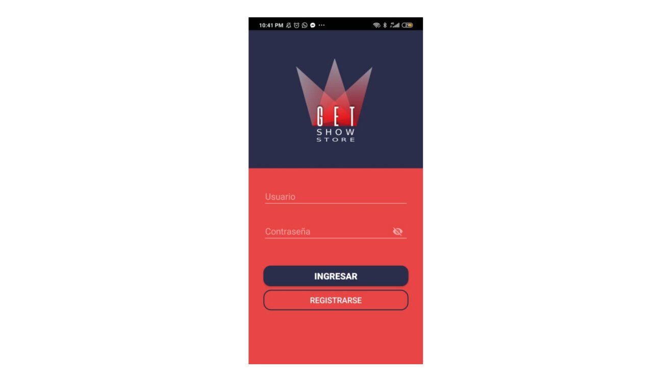 Login GetShow Store