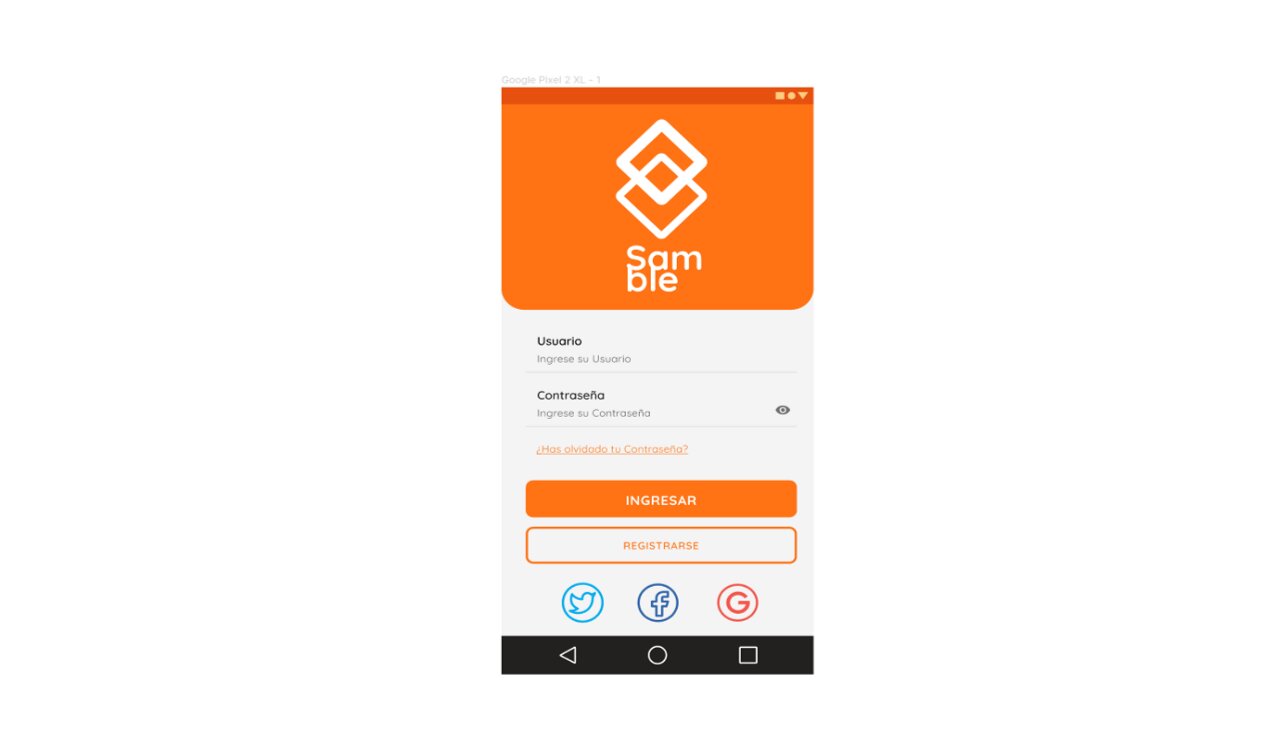 Captura App Sanble Login