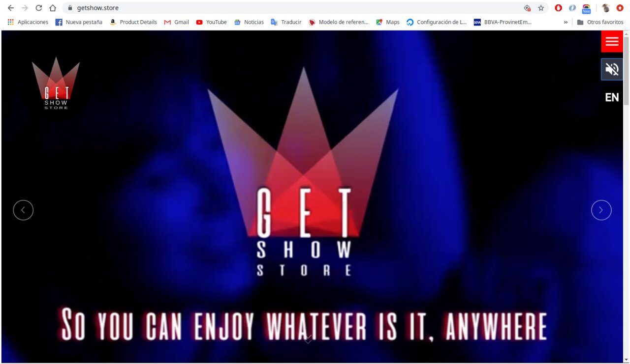 Home GetShow Store Web